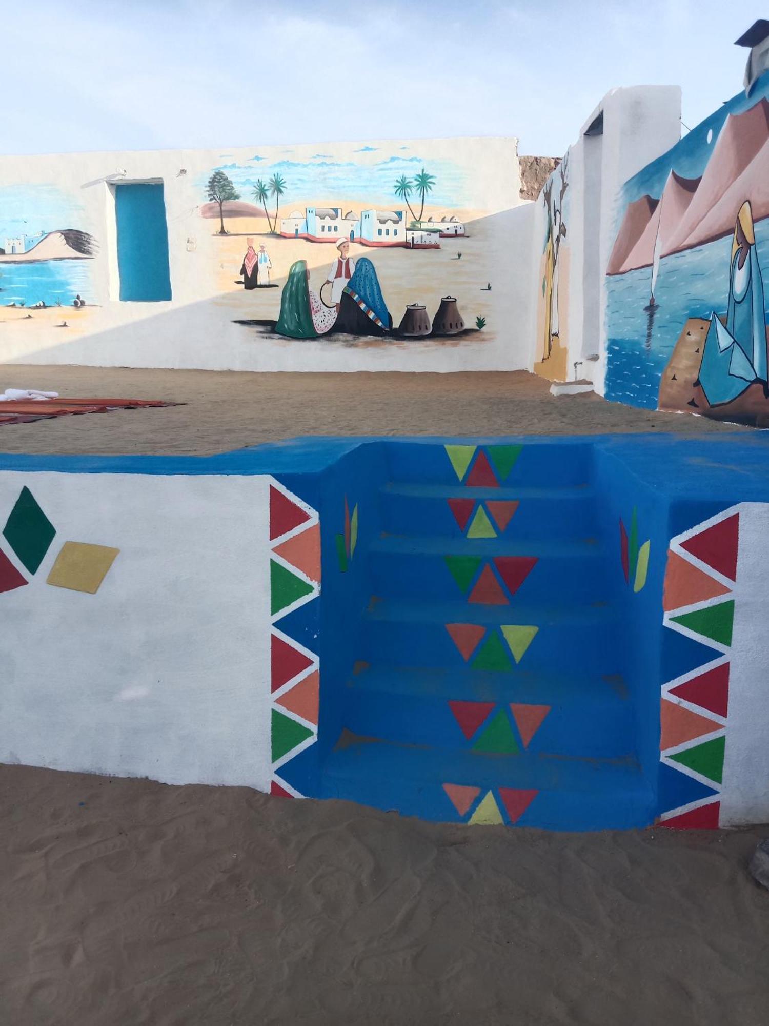 بيت شمس Aswan Bagian luar foto